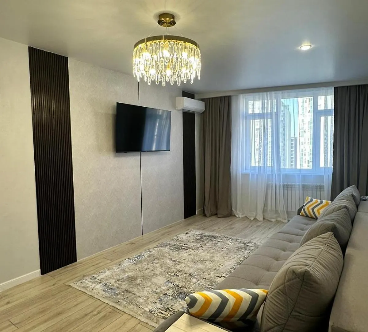 Comfort Class Two-Room Apartment Rams Navoi Almaty