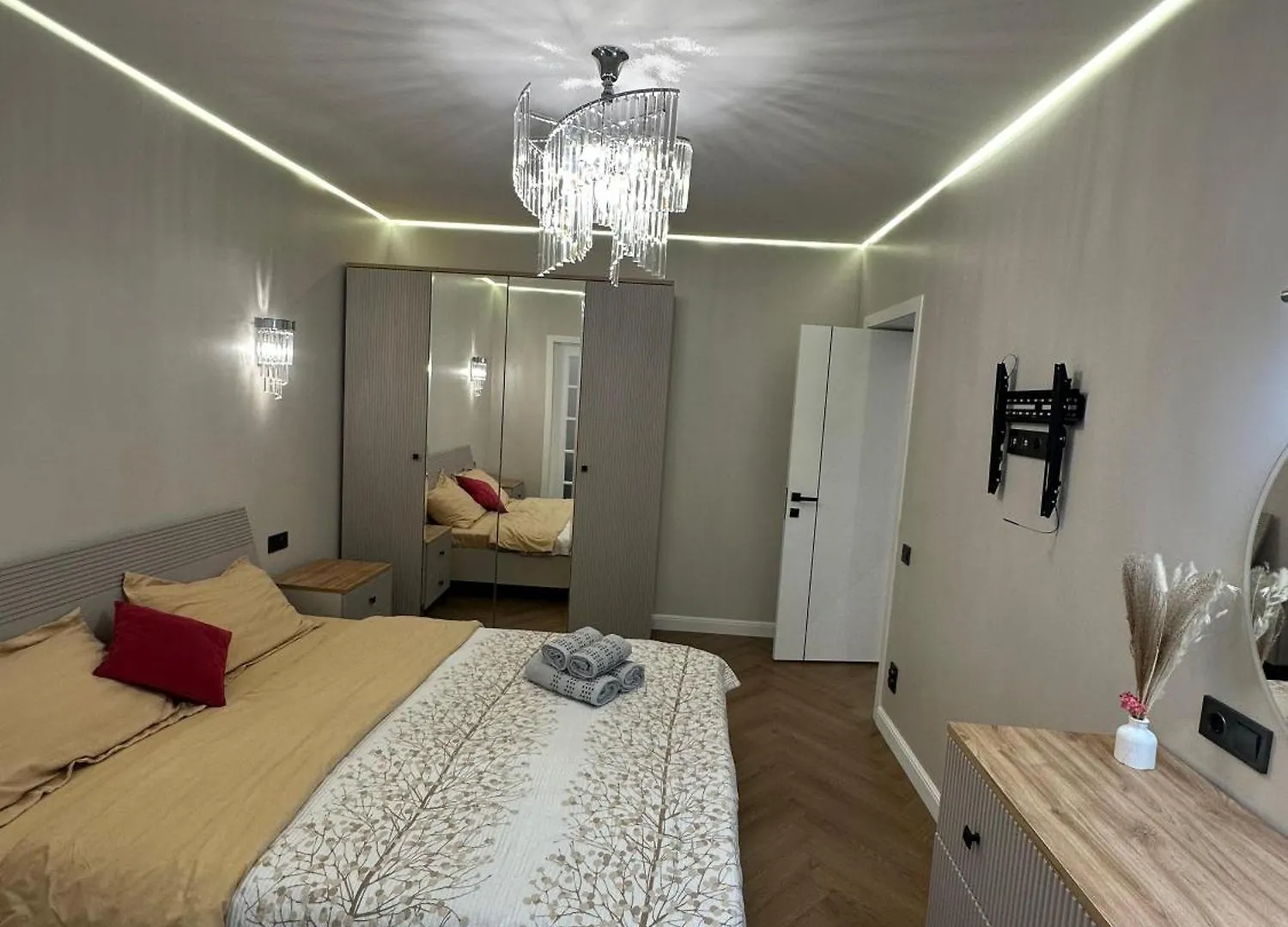 Comfort Class Two-Room Apartment Rams Navoi Almaty Kazakhstan