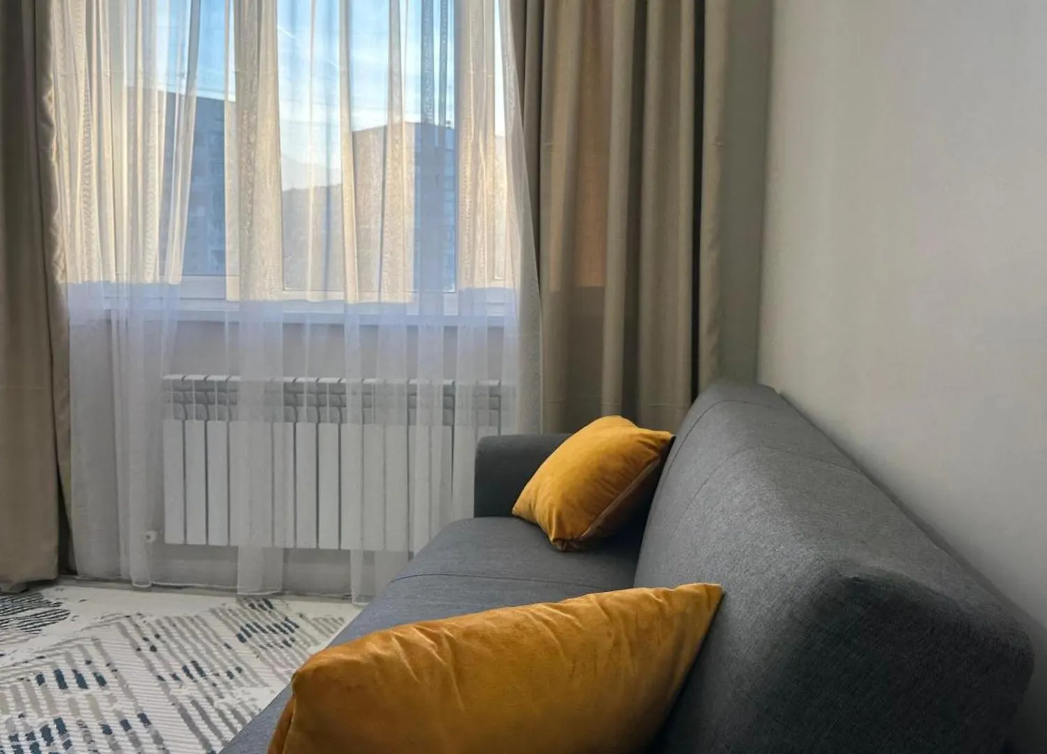 Comfort Class Two-Room Apartment Rams Navoi Almaty Kazakhstan
