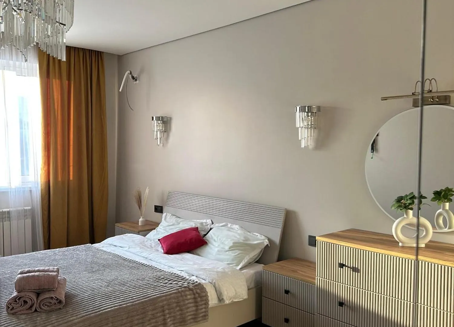 Comfort Class Two-Room Apartment Rams Navoi Almaty