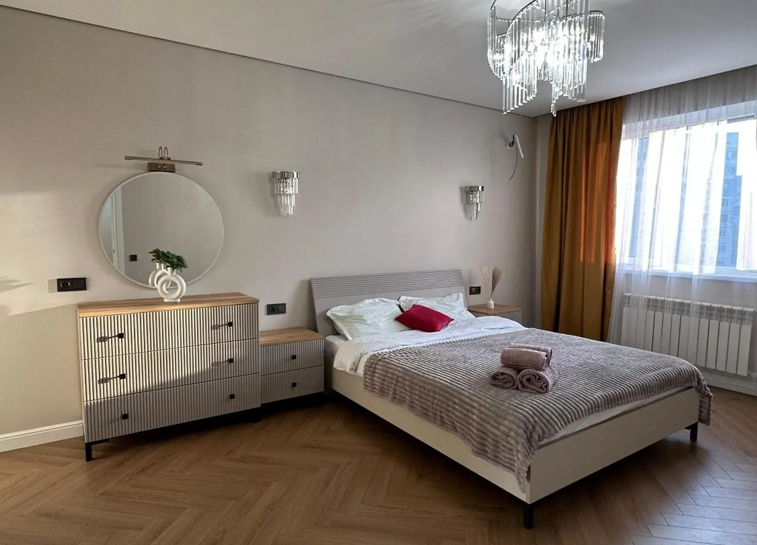 Comfort Class Two-Room Apartment Rams Navoi Almaty