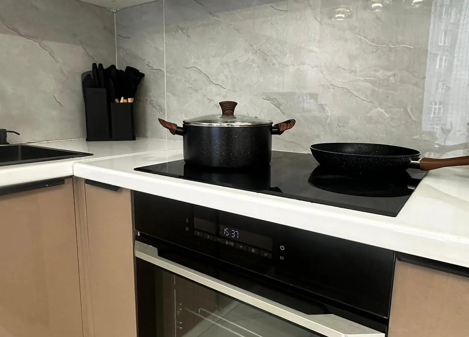 Comfort Class Two-Room Apartment Rams Navoi Almaty Kazakhstan